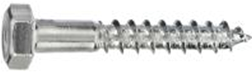 Connex trægevindbolt (6k) 6x40 6stk a2 - ky4526040