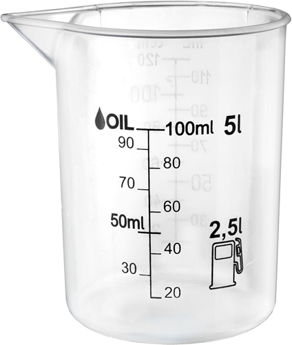 Connex rørebæger til totakts 120ml - cox591212