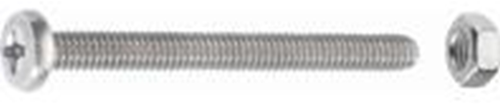 Connex metalskrue cy-k m6x20 8stk a2 - ky4510620