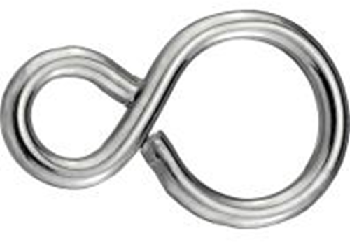 Connex s-krog lukket 27 mm 10 stk ni - ky6550015