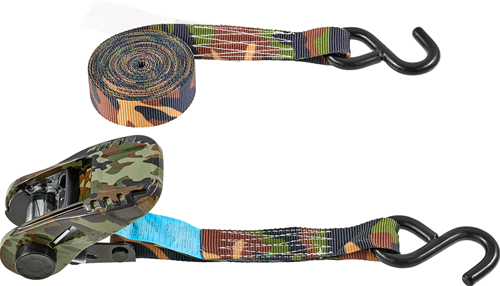 Connex sæt med 2 spænderemme 4,5m x 25mm khaki - b34464