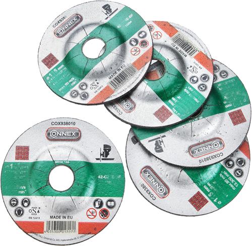 Connex sæt 5x slibeskivesten 125mm - cox938016