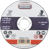 Connex slibeskive rustfrit stål 115mm - cox938030