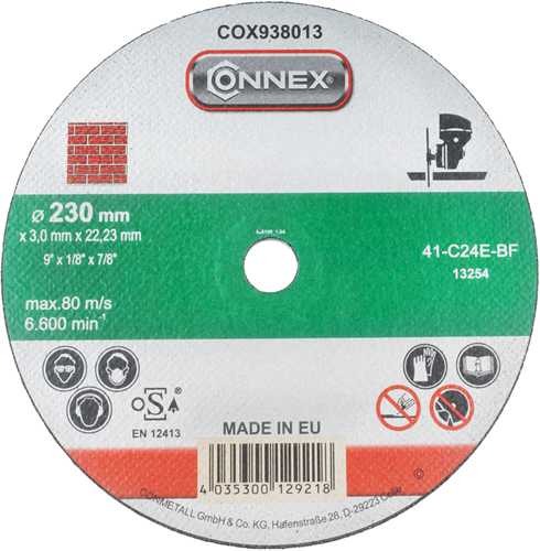 Connex slibeskivesten 230mm - cox938013