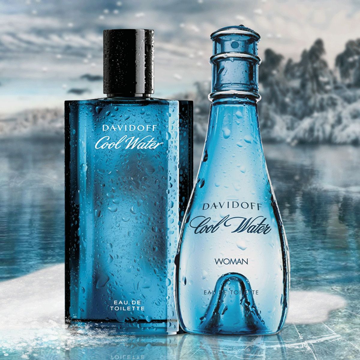 Davidoff eau de toilette spray coolwater kvinde 50ml dame