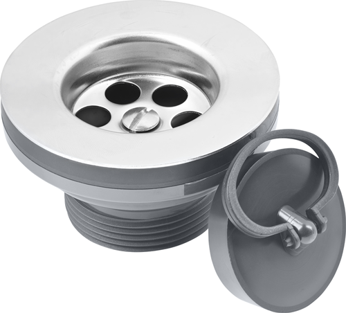 Cornat afløbsprop vask 85mm 6 4 (401) - t352504r