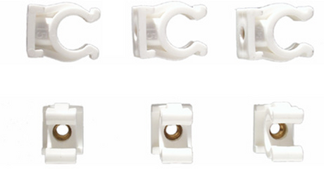 Cornat enkele clip koperbuis 18mm (6st) - t560304
