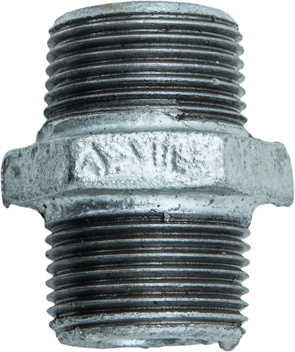 Cornat galva dobbelt nippel mm 1 2 (280) - vfb28012