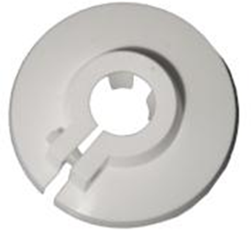 Cornat klemme roset plast 18mm (4stk) - t384008