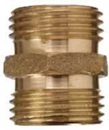 Cornat messing ms dobbelt nippel mm 3 8 - t396600