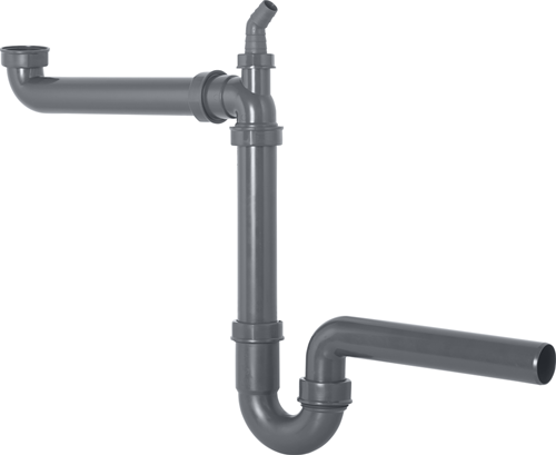 Cornat pladsbesparende sifon 1 1 2 x40 - t353103r