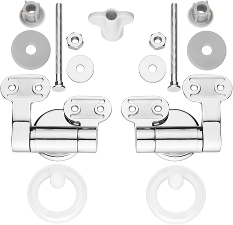 Cornat wc-bril bevestigingset art acryl ch - tec364980