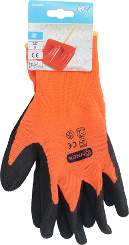 Connex handske vinter orange gr10 - cox938335