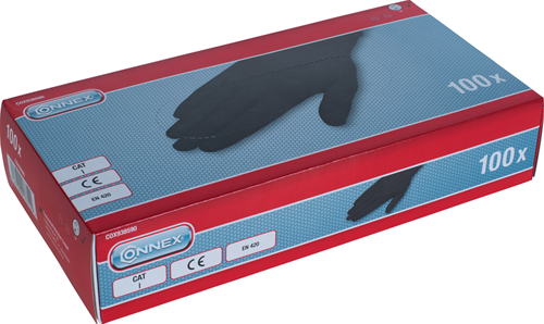 Connex handske (engangs) nitril 100 stk xl - cox938590