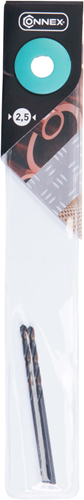 Connex centtrix boremaskine 2,5 mm (57 mm) (2s) turq - cox972827
