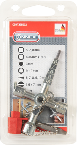 Connex multi-sleutel voor de bouw - coxt235003