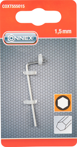 Connex sekskantnøgle 1,5 mm - coxt555015