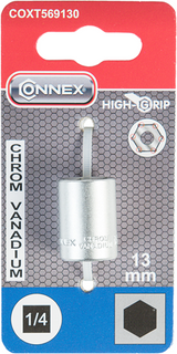 Connex 1 4 topnøgle 13mm - coxt569130