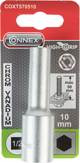Connex 1 2 topnøgle 10 mm lang - coxt570510