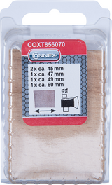 Connex stålkileøkse + hammer 5 stk - coxt856070