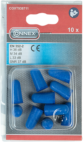 Connex ørepropper 37db en352-2 10 stk - coxt938711