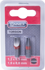 Connex bits plat 1.2x6.5mm (2st) - coxt973128