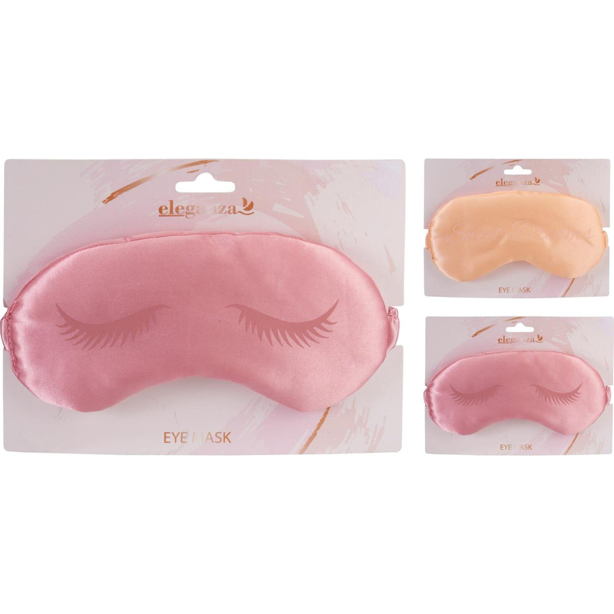 Home styling slaapmasker 2 assorti slaapmasker eleganza 2 assorti
