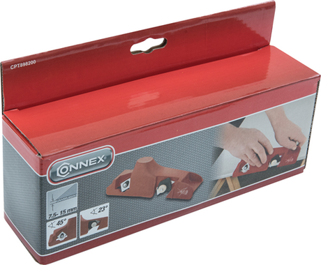 Connex gyproc høvl 23 og 45 grader - cpt898200