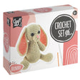 Craft id hæklesæt bunny - inkl. nål og tråd