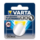 Varta lithium cr2016 3v batteri
