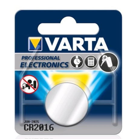Varta lithium cr2016 3v batteri