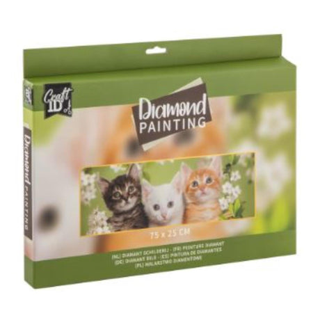 Håndværk id diamant maleri 75x25cm