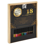 Grafix professionelle farveblyanter, 18 stk.