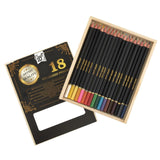 Grafix professionelle farveblyanter, 18 stk.