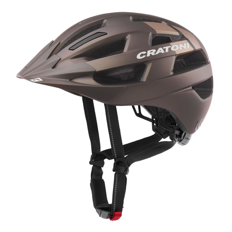 Hjelm Cratoni Velo-X Brown Metallic Matt S-M