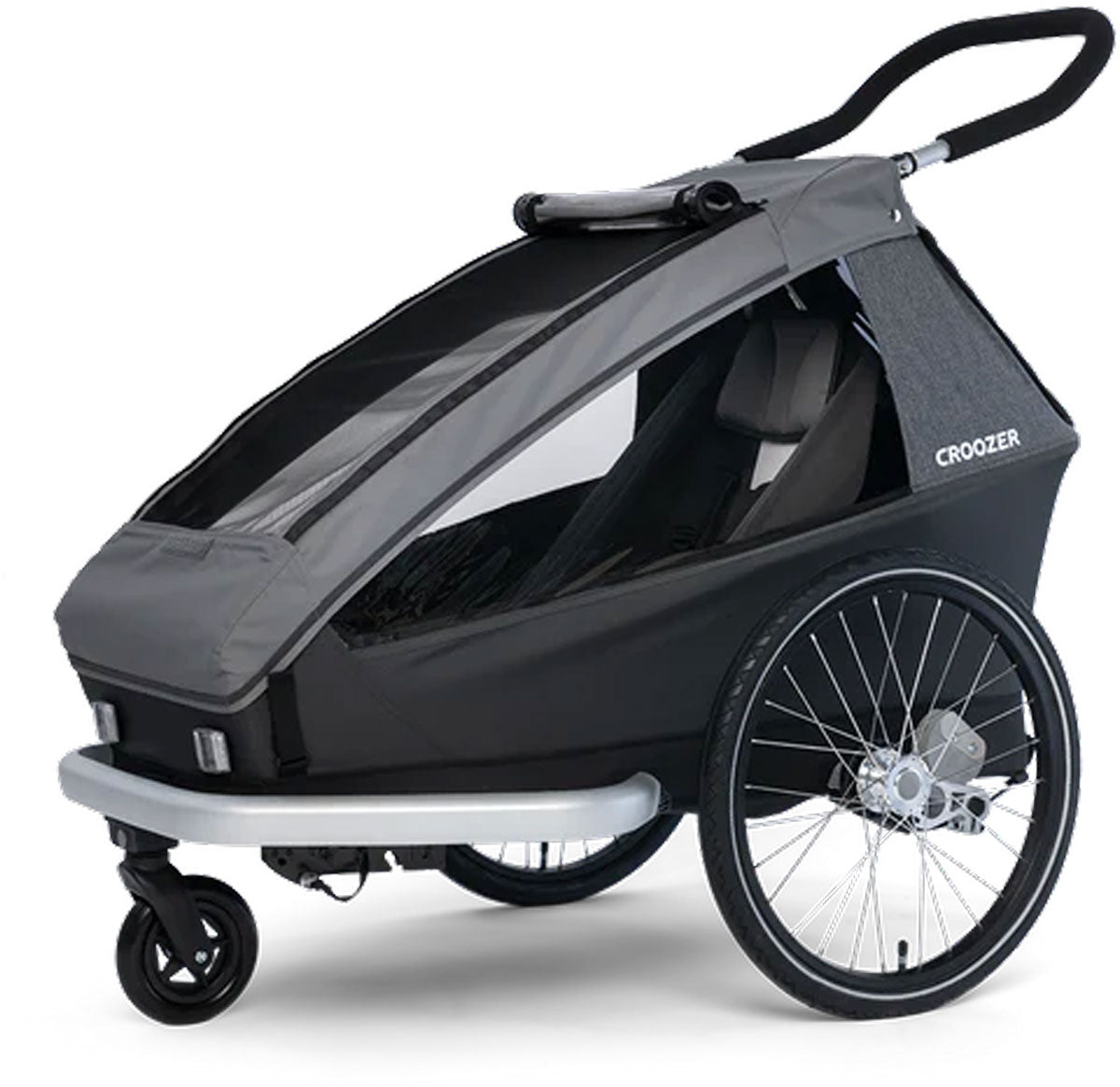 Croozer kiggede på 1 børnecykeltrailer