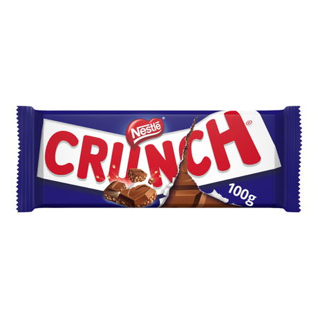 Nestlé crunch tablet mælk (20x 100gr)