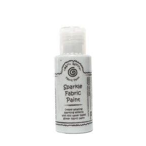 Kosmisk shimmer • stofmaling sparkle silver shine 50ml