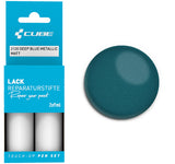 Cube touch-up pen sæt dybblå metallic mat