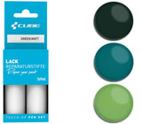 Cube touch-up pen sæt grøn mat