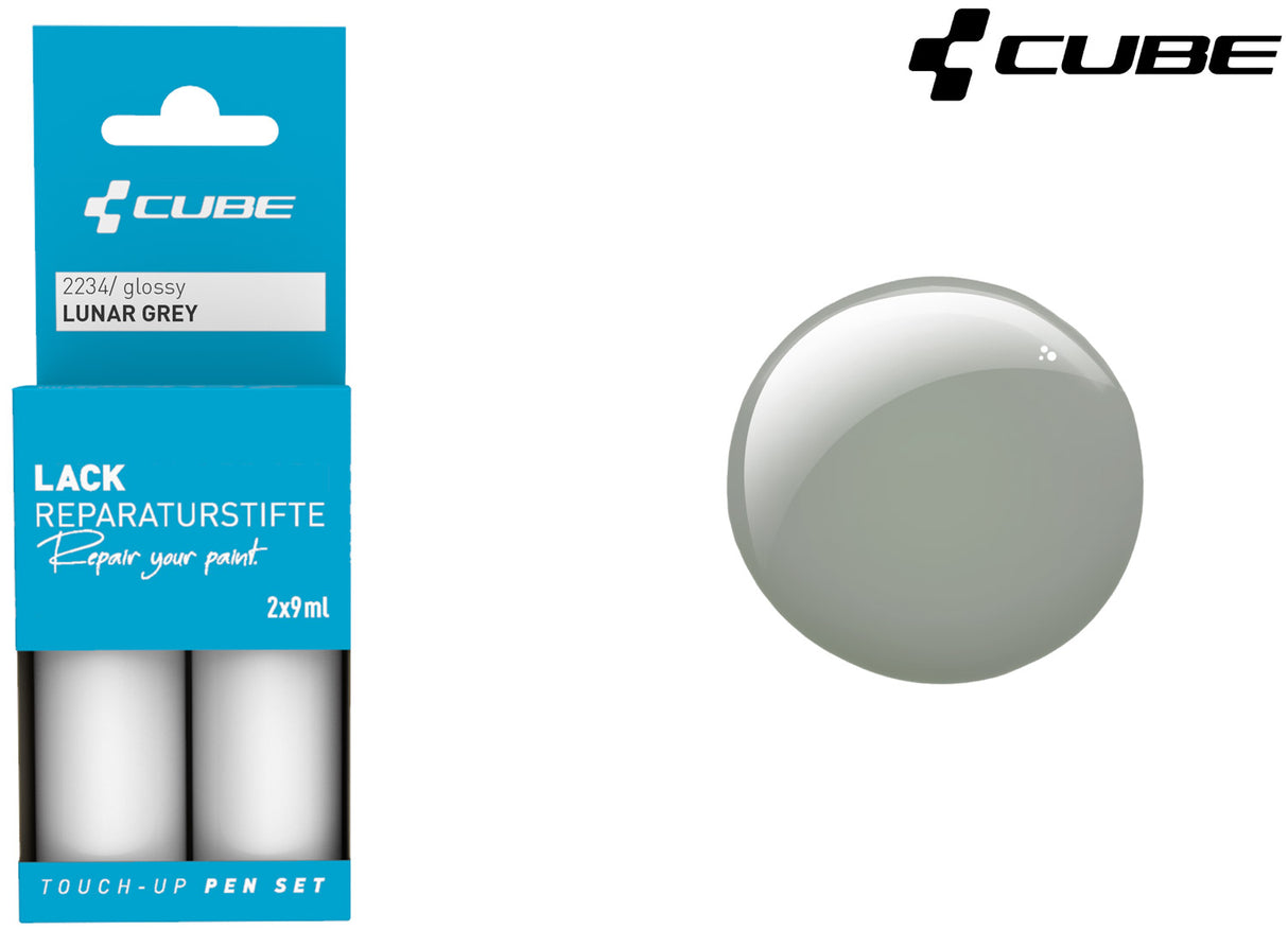 Cube touch-up pen sæt månegrå