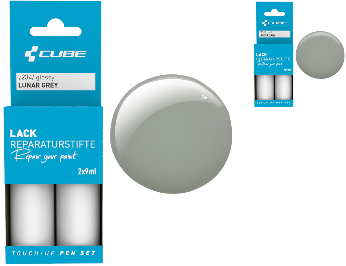 Cube touch-up pen sæt månegrå