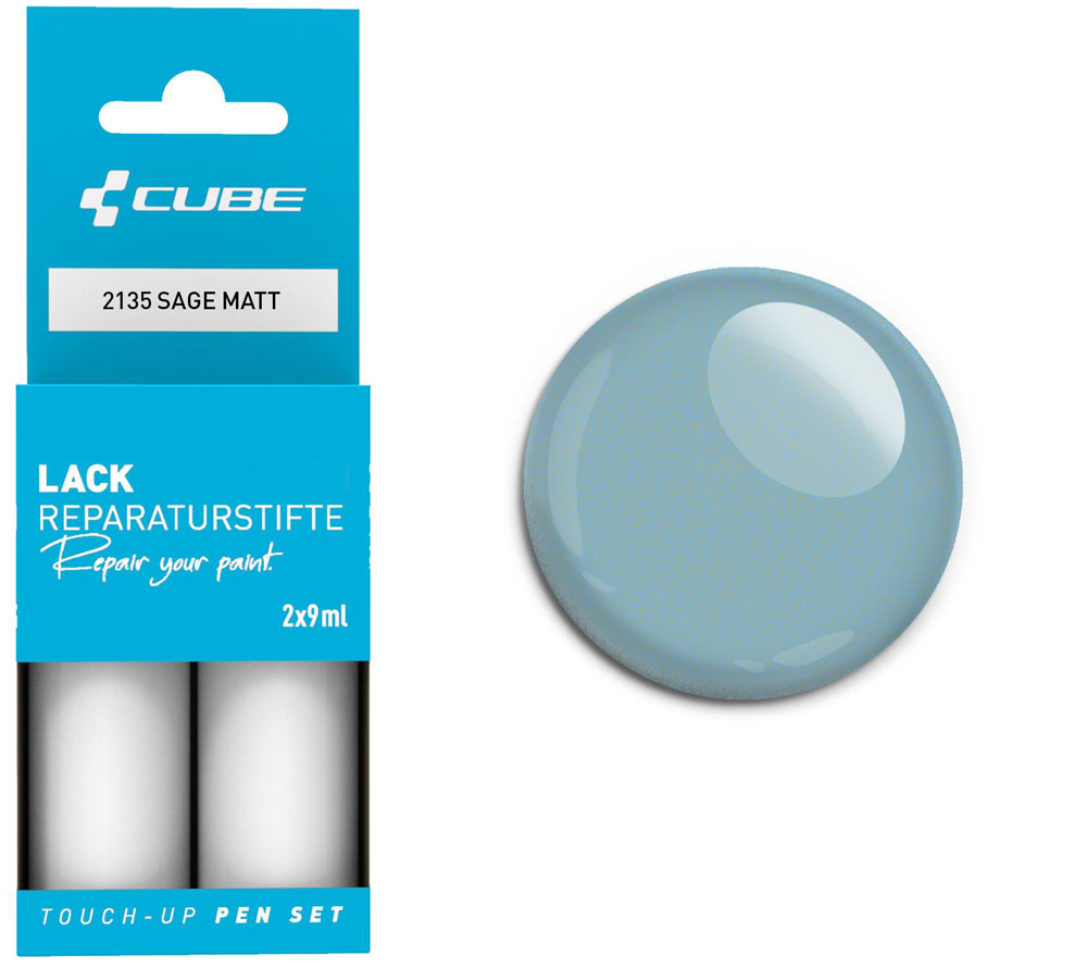 Cube touch-up pen sæt salvie mat