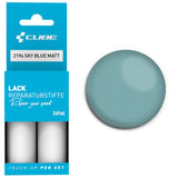 Cube touch-up pen sæt himmelblå mat