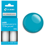 Cube touch-up pen sæt turkis blank