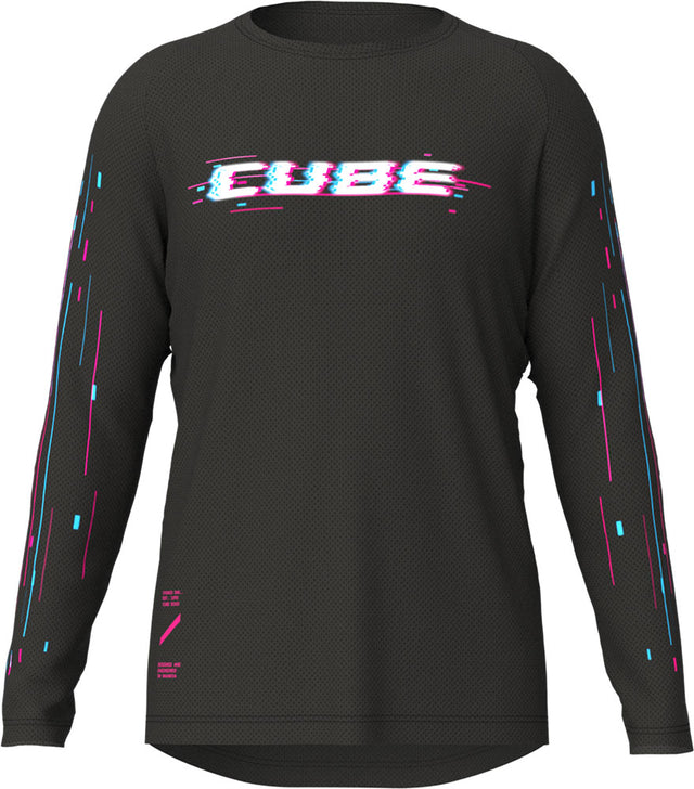 Cube glitch - mtb langærmet jersey