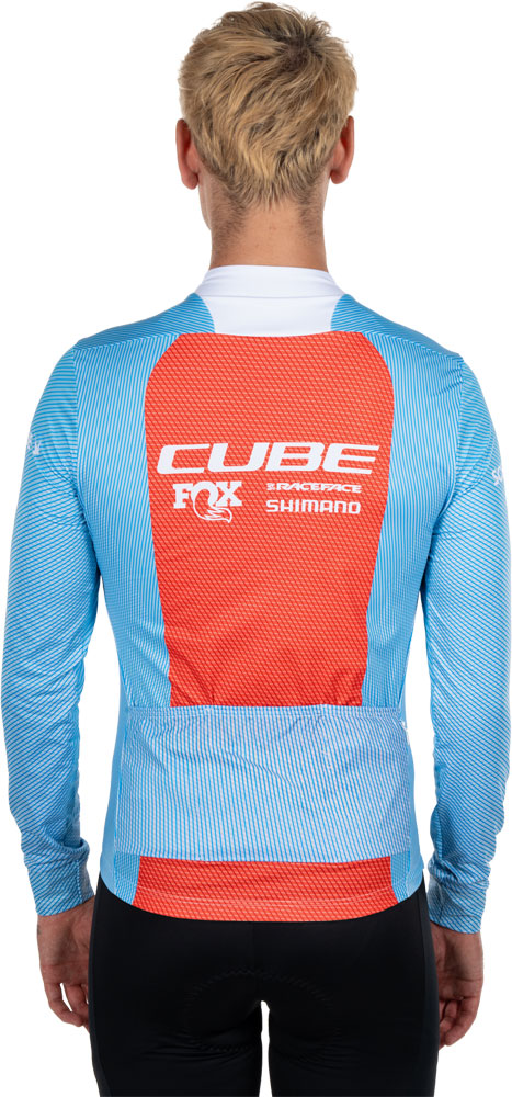 Cube road xc x factory racing - langærmet trøje