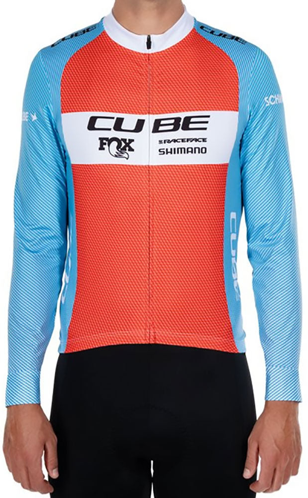 Cube road xc x factory racing - langærmet trøje