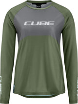 Cube vertex tm - langærmet dametrøje