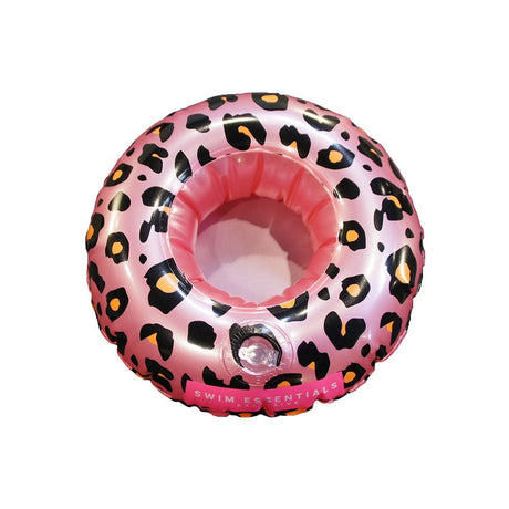 Safari chic | rosa guld oppustelig kopholder
